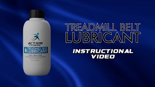 Action Fitness Treadmill Belt Lubricant How To [upl. by Salangi]