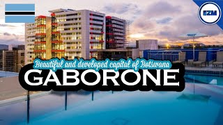 Wow This is GABORONE  The unexpected beautiful and developed capital of BOTSWANA 2024 🇧🇼 [upl. by Nemaj415]