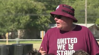 ‘Uplift a community’ Uvalde coach Wade Miller nominated for NFL award amid emotional season [upl. by Phip]