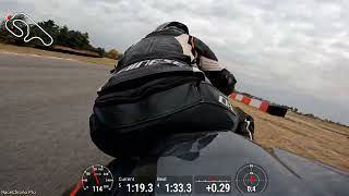 Serres Trackday 3112024 Intermediate Group  Rolling Start Race  BMW S1000RR  133 Laps [upl. by Ydisahc]