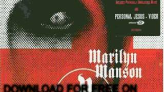 marilyn manson  Personal Jesus LP Version  Personal Jesu [upl. by Refotsirk]