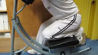 1 leg ab coaster for more abdominal isolation [upl. by Kelula457]