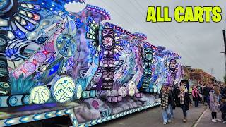 Bridgwater Carnival Line Up pre carnival walk down Parkway 🎠 [upl. by Sheepshanks]