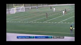 CCBC Catonsville Mens Soccer Cardinals vs Fighting Owls [upl. by Issi262]