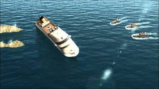 Costa Concordia Animation zum Hergang des Unglücks [upl. by Ellerihs]