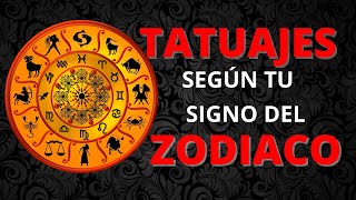 TATUAJES según tu signo del ZODIACO  Golden Tattoo [upl. by Marela321]