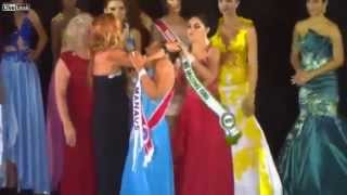 Miss Amazon RunnerUp Snatches Crown Off Winner [upl. by Aiekal]