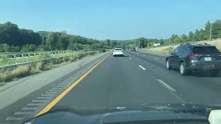 driving on Interstate95 in Stafford Virginia  heading to Maryland on August 24 2024 [upl. by Jakob]