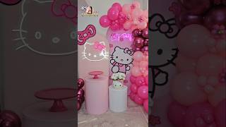 Hello Kitty Party Decor 😍 Decoracion de Hello kitty [upl. by Danais652]