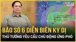 Thủ tướng Phạm Minh Chính yêu cầu chủ động ứng phó bão số 6  Báo VietNamNet [upl. by Relyt]