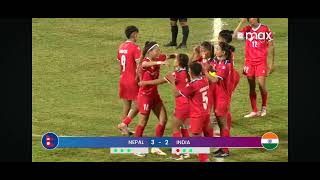 penalty shootout Nepal Vs India [upl. by Hanna641]