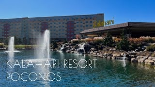 KALAHARI RESORT POCONOS  Explore the Massive Indoor Waterpark  Full Tour [upl. by Reggy]