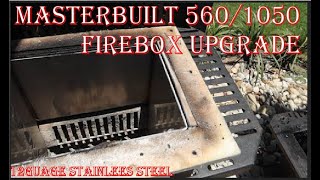 MasterBuilt 5601050 Firebox Installation Upgrade [upl. by Uta]