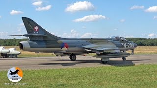 GREAT SOUND Hawker Hunter  DHHF  Luchtmachtdagen [upl. by Nylekoorb]