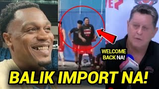 GINEBRA BROWNLEE BALIK IMPORT NA PARA SA SEMI BISHOP OUT NA  PLAYER NG GINEBRA NAMA BIBITAWAN [upl. by Lucas317]