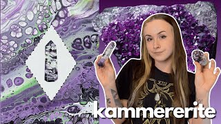 all about kammererite geology amp metaphysical properties [upl. by Raeann]