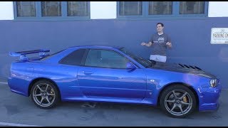 Heres a Tour of a USALegal R34 Nissan Skyline GTR [upl. by Chien16]