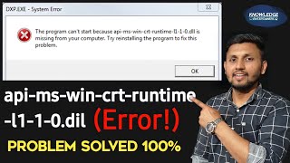 apimswincrtruntimel110dll is missing windows 78910  Dll is missing  Audacity Dll File [upl. by Saucy429]