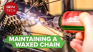 Most Efficient Way To Maintain A Waxed Bike Chain [upl. by Lundeen]