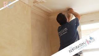 Fitting and Restoring Plaster Cornicing [upl. by Yrac10]