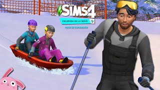 VAMOS A LA NIEVE ❄ LOS SIMS 4 ESCAPADA EN LA NIEVE [upl. by Buderus502]