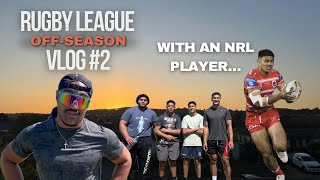 Training With An NRL Player “Back Home” OFFSEASON VLOG 2 [upl. by Earissed]