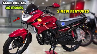 2024 Hero Glamour 125 OG New Model Review  New Features On Road Price Emi Mileage  glamour125 [upl. by Derdlim]