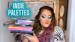 My Favorite Eyeshadow Palettes from 10 Indie Brands [upl. by Naylor143]