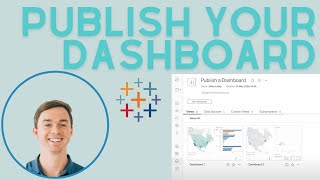 How to Publish a Tableau Dashboard [upl. by Kiryt988]