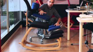 Comparativa sedie ergonomiche Komfort e Stokke Thatsit  Varier [upl. by Aizek638]