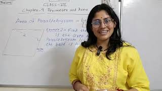 Class 7 Maths mathstutorial Perimeter amp Area Introduction factsKVSampAPS CBSE [upl. by Anetsirhc677]