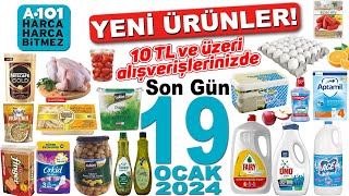 A101 HAFTA SONU İNDİRİMLERİ  A101 1319 OCAK KATALOĞU İNDİRİMLERİ  TEMİZLİK GIDA  A101 BU HAFTA [upl. by Rolyat4]