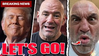 MMA Community REACTS TO Donald Trump WINNING the 2024 Election Joe Rogan Dana White [upl. by Ralli]