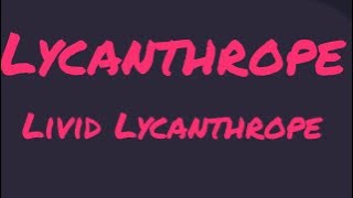 Lycanthrope fnf  livid lycanthrope [upl. by Weinhardt]