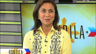 Leni explains where campaign funds come from [upl. by Zoeller]