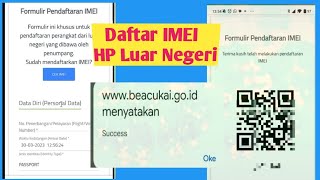 Daftar IMEI HP Luar Negeri 2023  Mudah Gratis dan Tanpa Aplikasi [upl. by Diraj]