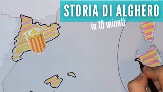 Storia di Alghero  Città catalana dItalia Sardegna [upl. by Negem]