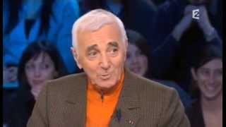 Charles Aznavour  On nest pas couché 13 décembre 2008 ONPC [upl. by Atinihs]