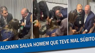 GERALDO ALCKMIN VIRALIZA AO PRESTAR SOCORRO A HOMEM QUE PASSOU MAL EM MANAUS [upl. by Auqinat688]