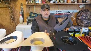 COWBOY HATS Different hats for all weather farmlife cowboys hats [upl. by Llenet]