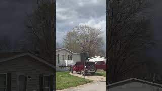 Before and Aftermath Of Tornado Storm That rolled through Ofallon Missouri [upl. by Hertberg]