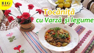 Tocăniță de VARZĂ cu legume  BigTable [upl. by Aninaig]