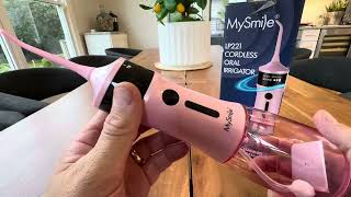 MySmile LP221 Water Flossers for Teeth Review [upl. by Iloj]