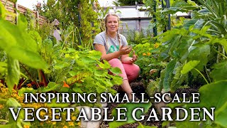 Massively Productive SmallScale Suburban Vegetable Garden  Backyard SelfSufficiency on a Budget [upl. by Oakie595]