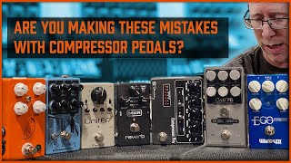 Are you making these mistakes with compressor pedals [upl. by Nawuj]