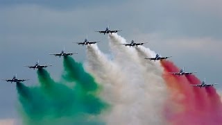 Frecce Tricolori Aerobatic Display Team [upl. by Kerman]