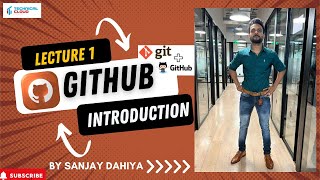 GIT amp GITHUB Lecture 1  Introduction To GitHub कंट्रोल सिस्टम  In Hindi With Sanjay Dahiya [upl. by Ahsoym]