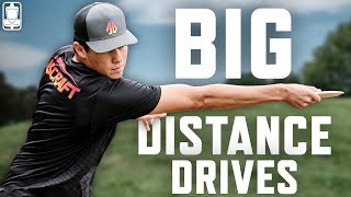 The BEST Disc Golf Distance Drives of 2023  Disc Golf Pro Tour Highlights [upl. by Akemot286]