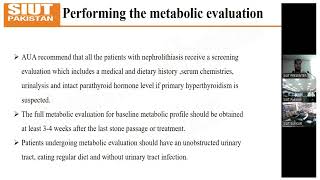 Metabolic evaluation and Pharmacological II Treatment of Urolithiasis II SIUTEducation Urology [upl. by Clift125]