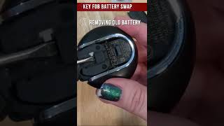 Replacing a MINI COOPER Key Fob Battery shorts [upl. by Kerby]